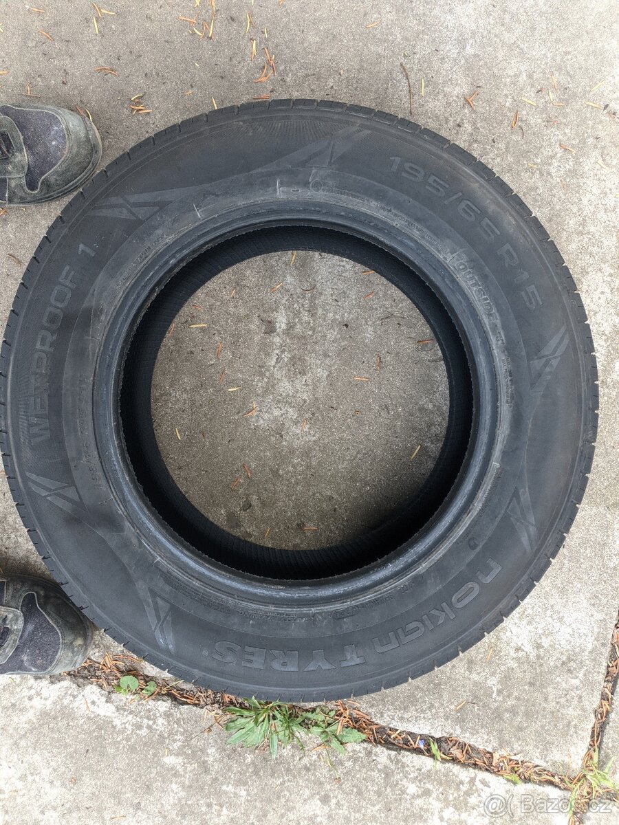 195/65 R15 zánovní gumy Nokian - 2