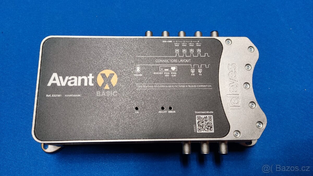 Televes Avant X basic 532101 - programovatelný zesilovač - 2