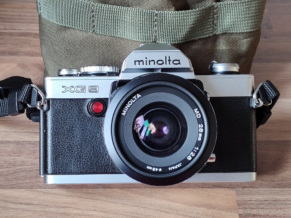 Kinofilm Minolta XG-9 + Minolta MD 28/2.8 - 2