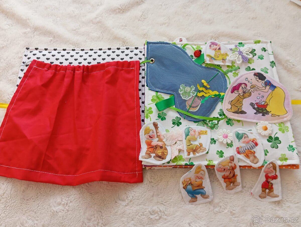 quiet book Sněhurka - 2