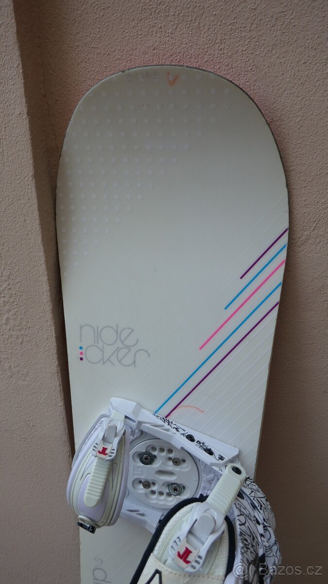 Snowboard NIDECKER DIVINE 149CM/VÁZÁNÍ BURTON - 2