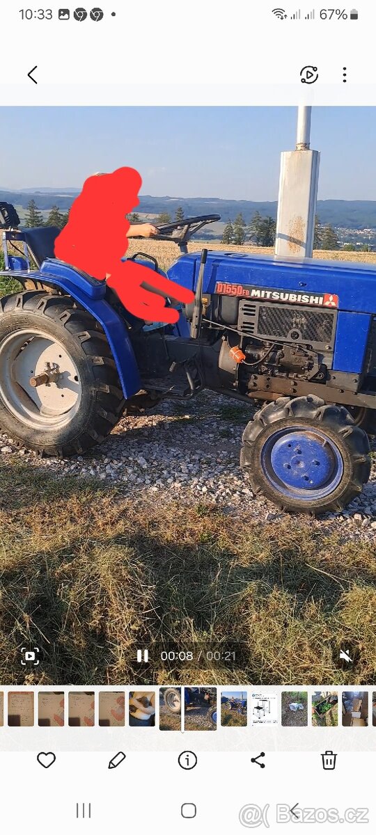 Malotraktor mitsubishi - 2