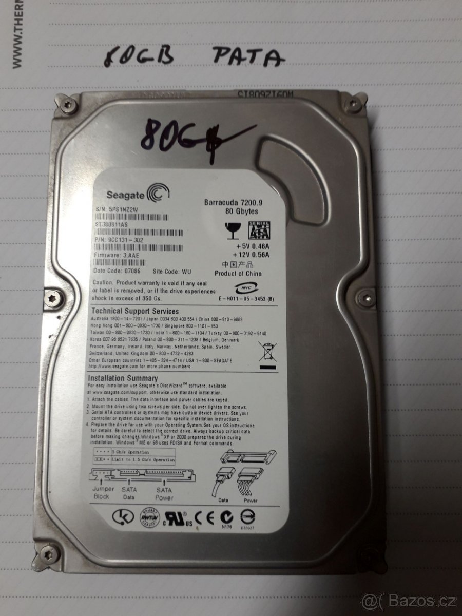 8ks HDD. - 2