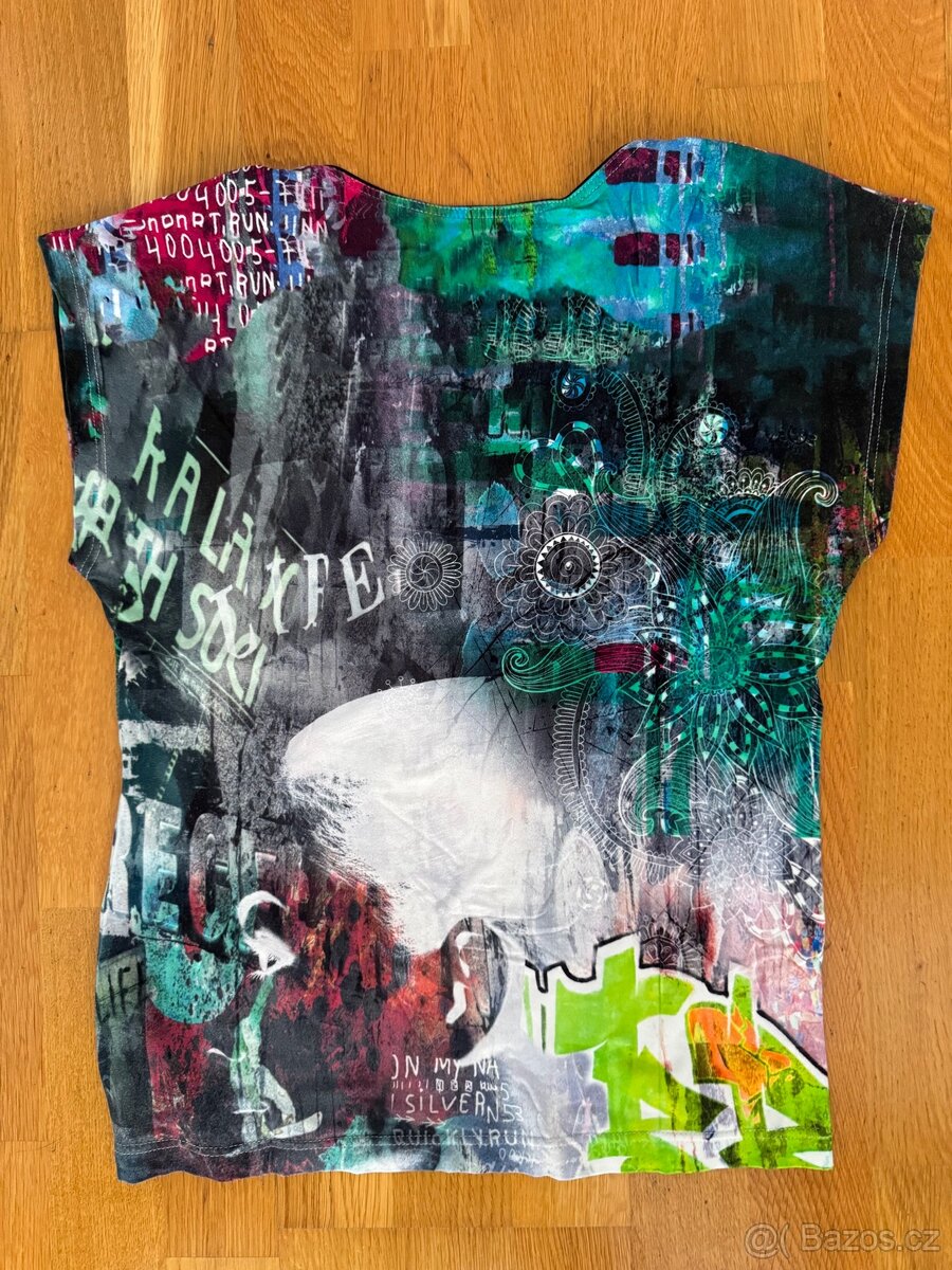 Tričko barevné dámské, vel. 40 - 2