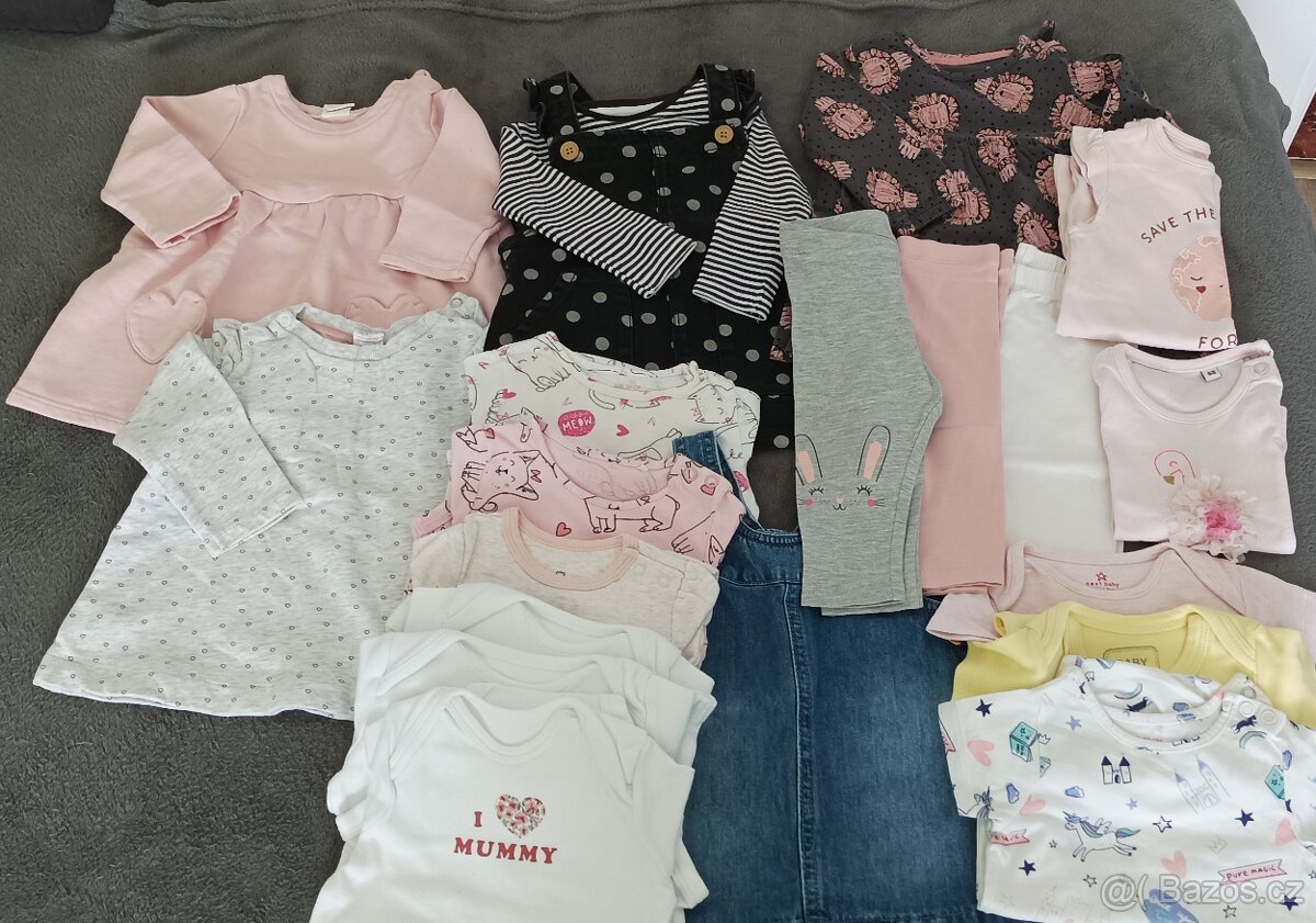 Set oblečení na holčičku cca 62/68 - 2