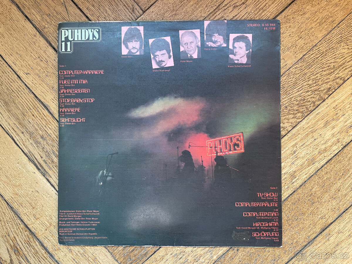 LP deska Puhdys 11 (Computer-Karriere) - 2