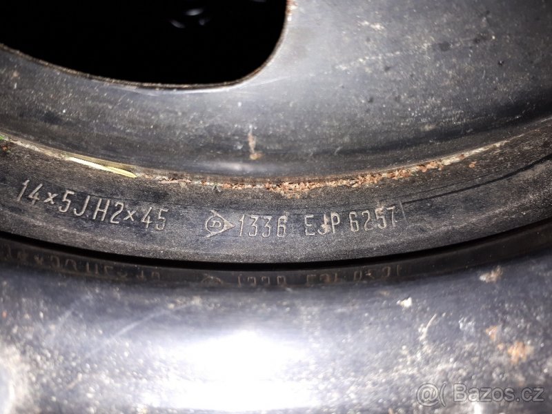 rezerva 4x100 s pneu Dunlop - 2