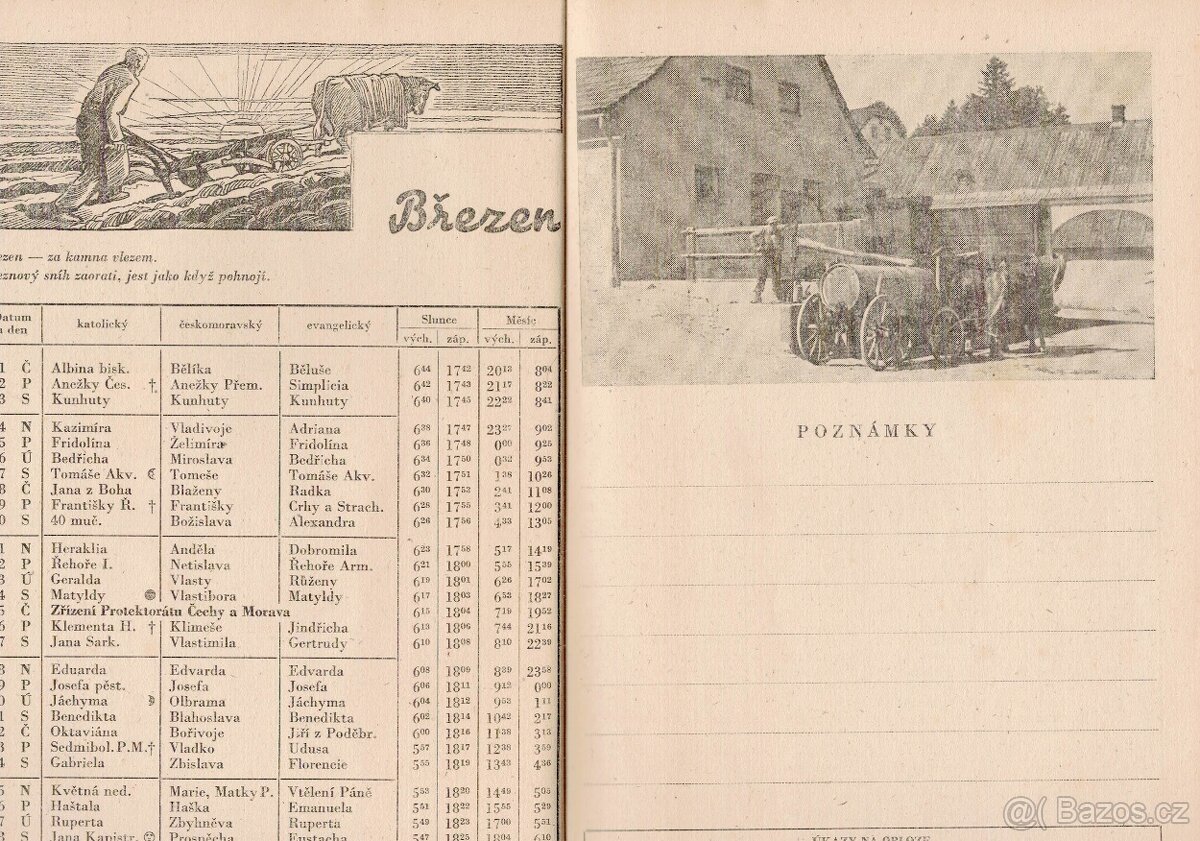 ZEMĚDĚLSKÝ KALENDÁŘ (1945) - 2