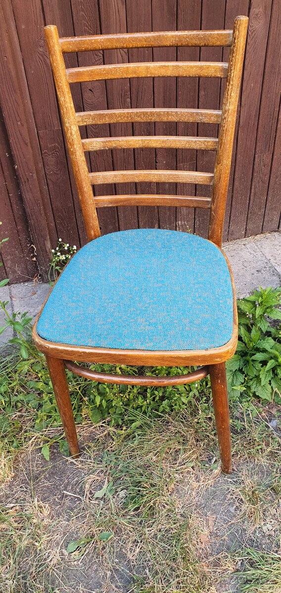 Prodam 4 retro zidle (Novy Domov) - 2