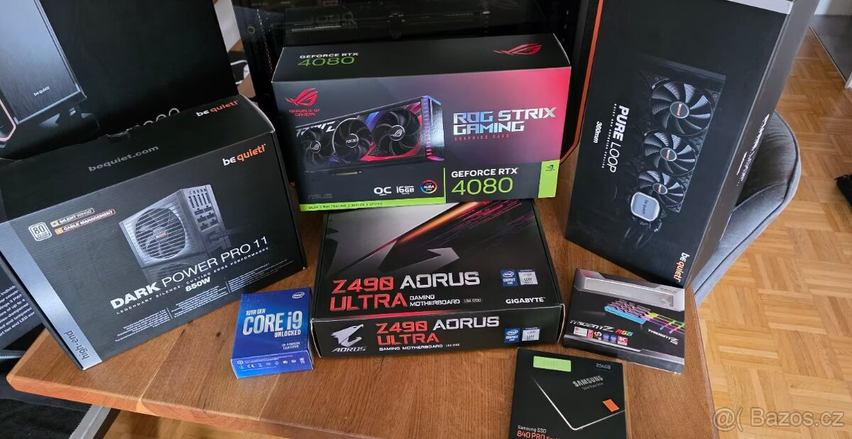 Herní PC 10850k RTX4080 32gb - 2