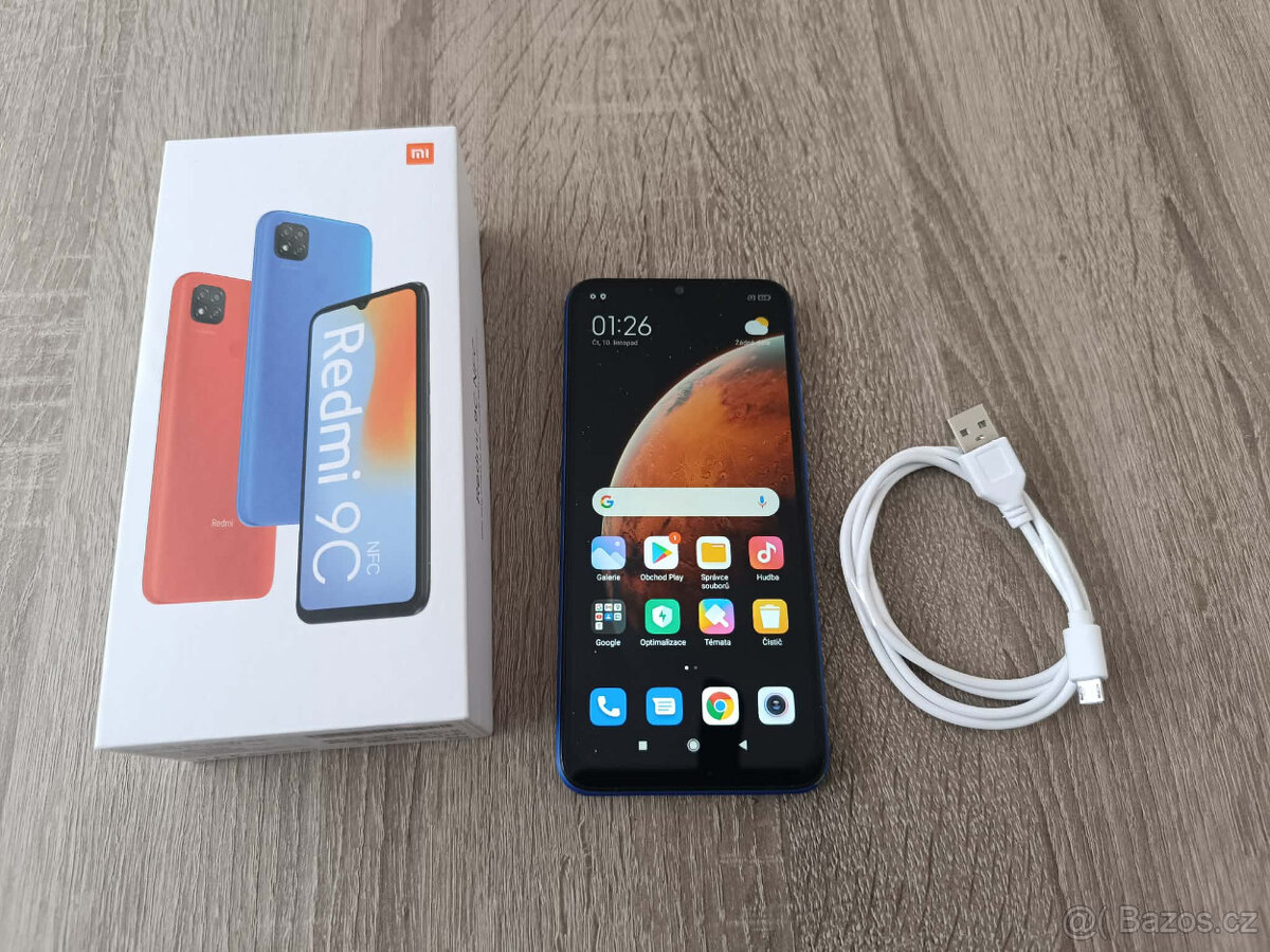 Xiaomi Redmi 9C NFC (2GB/32GB) Modrý - 2