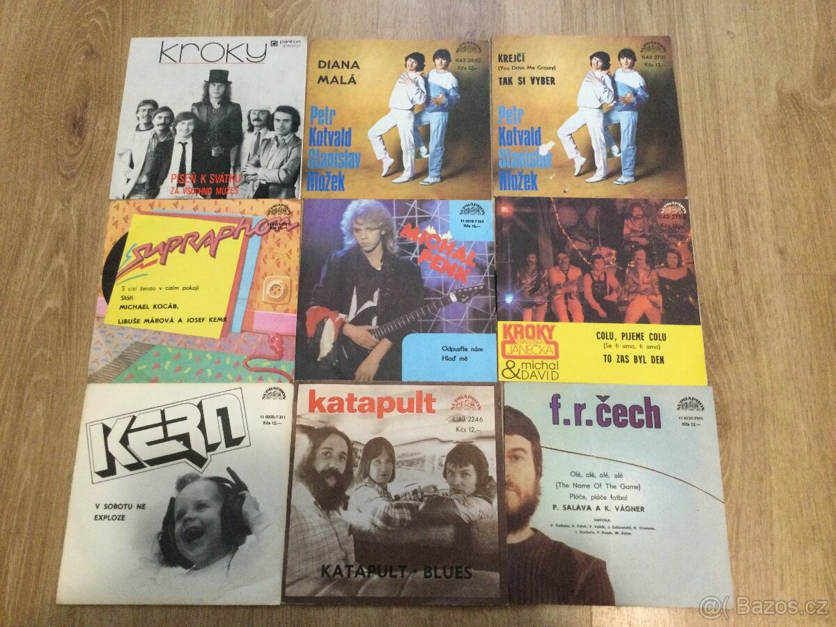 Prodám SP desky zachovalé - 2