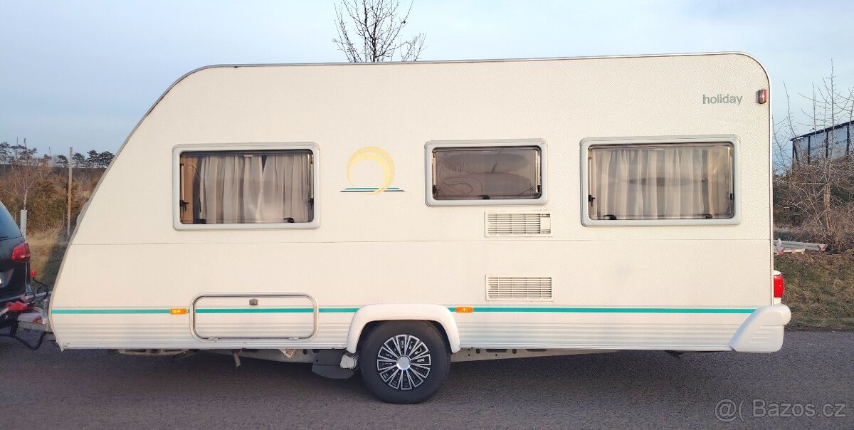 KNAUS Eifelland 465- 2003,mover, markýza, předstan, držáky - 2