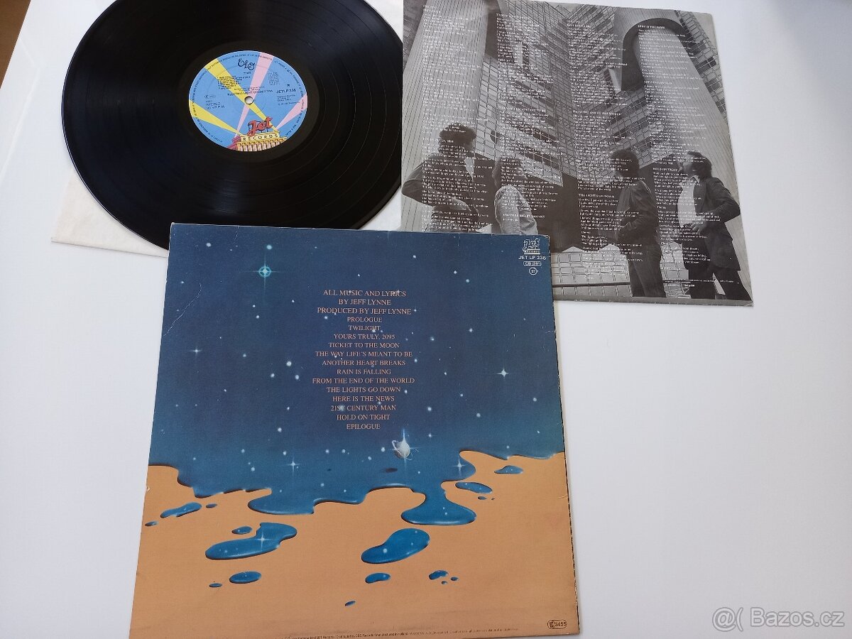 ELO „Time„ /Jet 1981/ + orig. vnut. ob/texty, skvely st. - 2