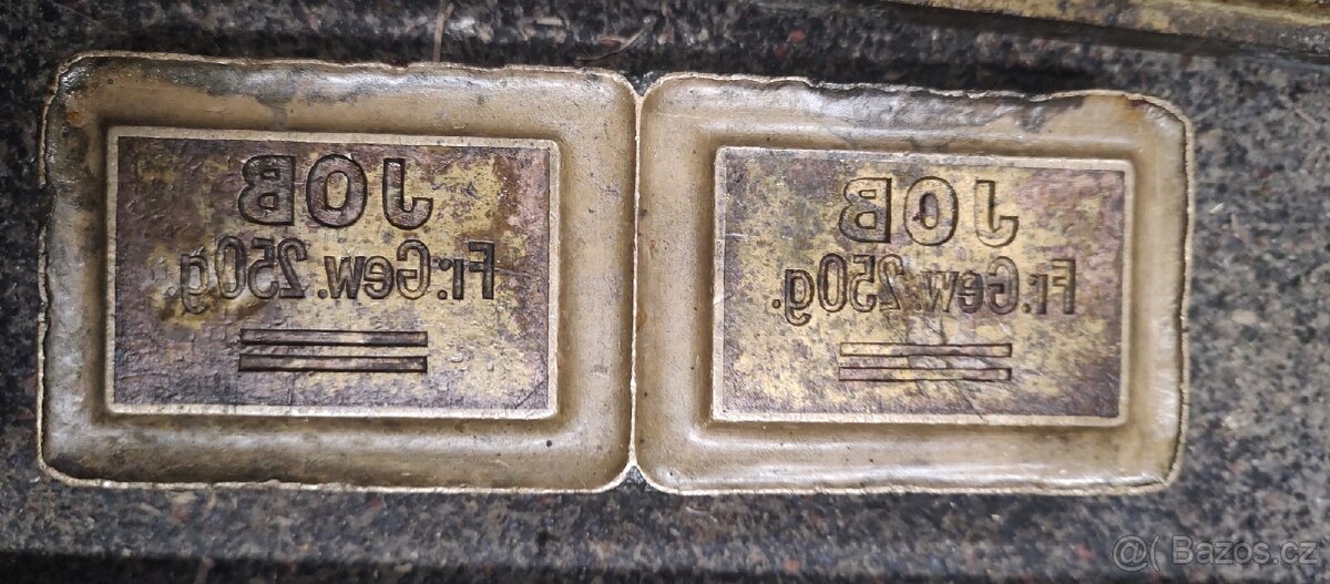 Prodám tiskařské štočky nebo nějaké raznice na mýdlo? - 2