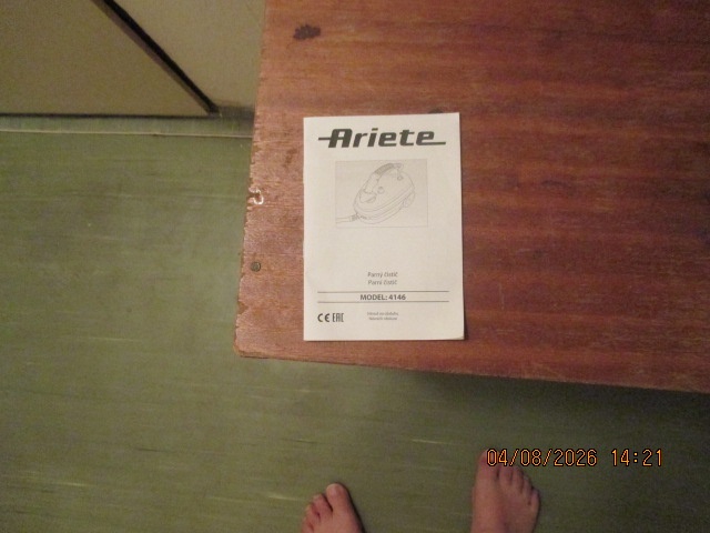 Parní čistič zn.Ariete - prodej - 2