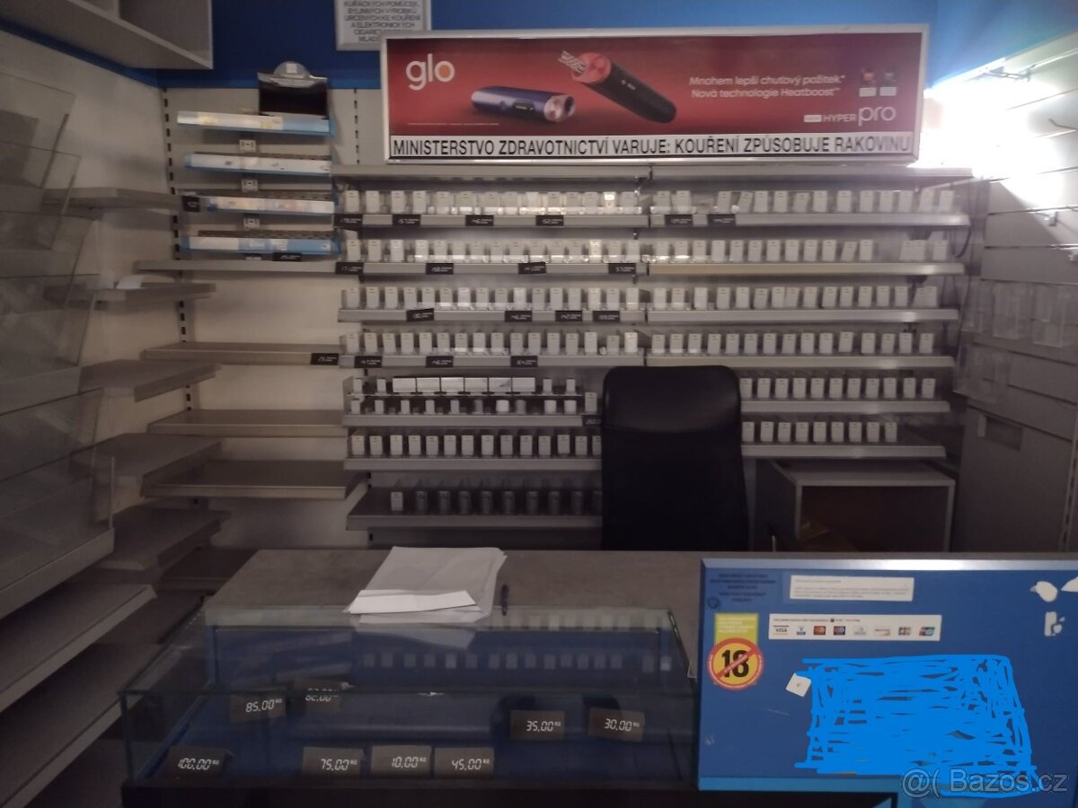 vybavení prodejny - 2