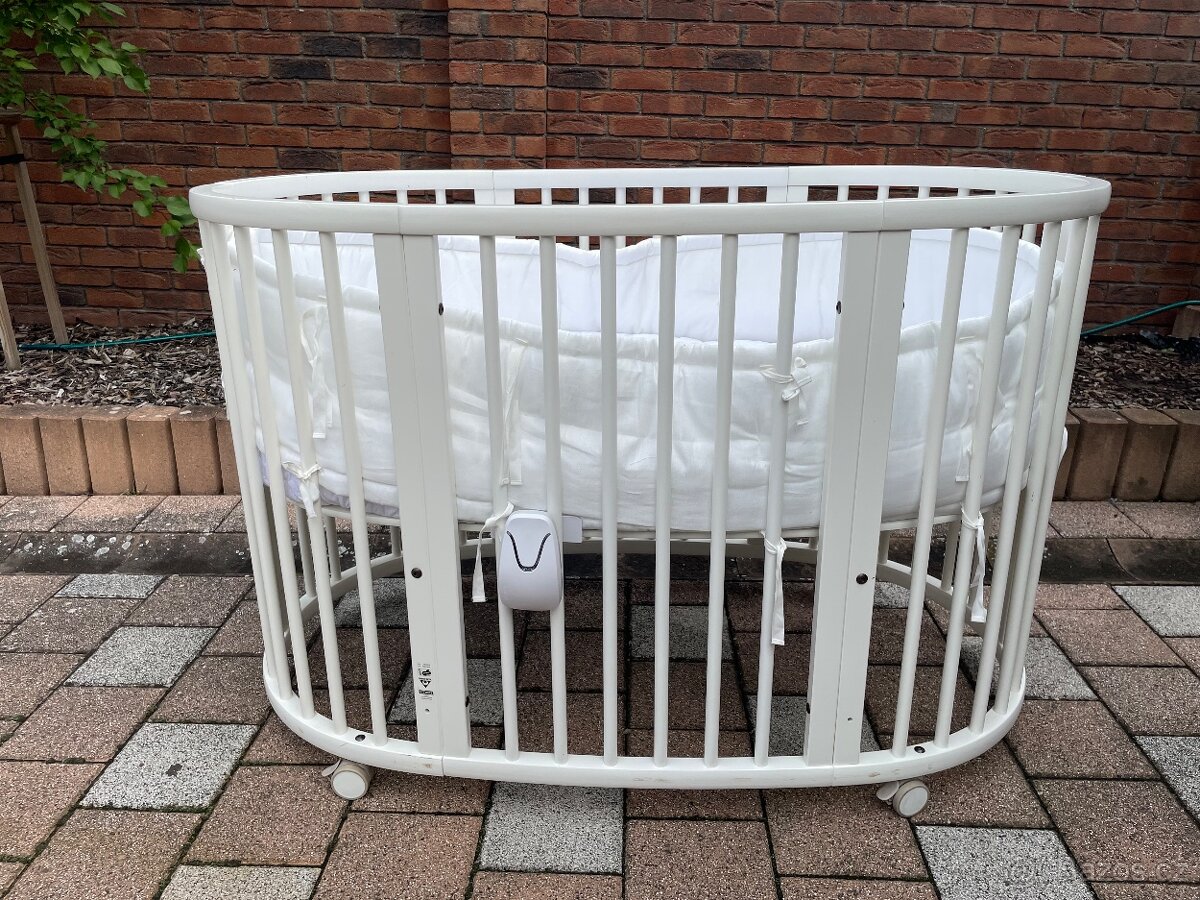 Postylka Stokke, matrace, mantinel, monitor dechu - 2