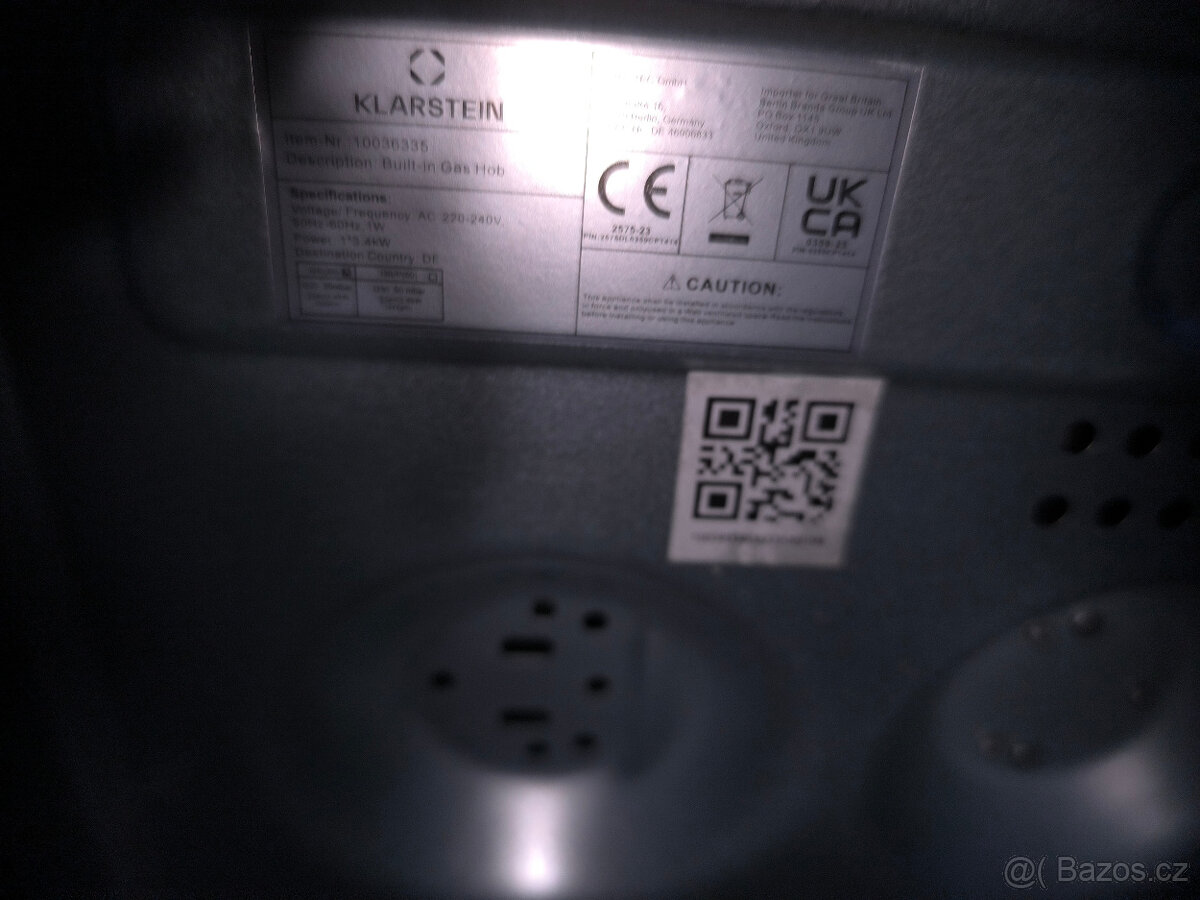 Plynova varná deska - 2