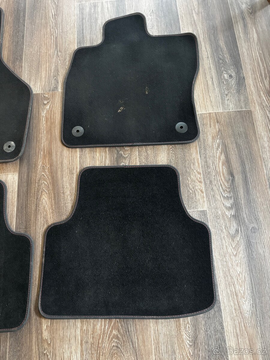 Textilní autokoberce Škoda Octavia III RS originál - 2