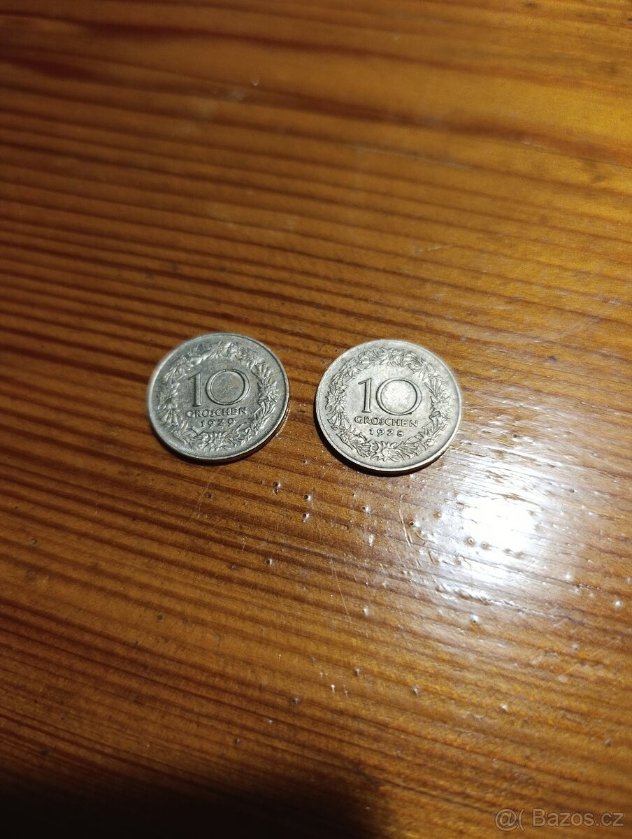 2 rakouské mince - 2