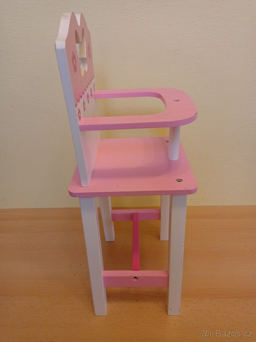 Jídelní židlička pro panenky - 2