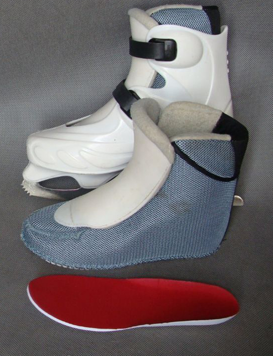 Dívčí lední skeletové brusle TECNO PRO WHT vel. 34 - 2