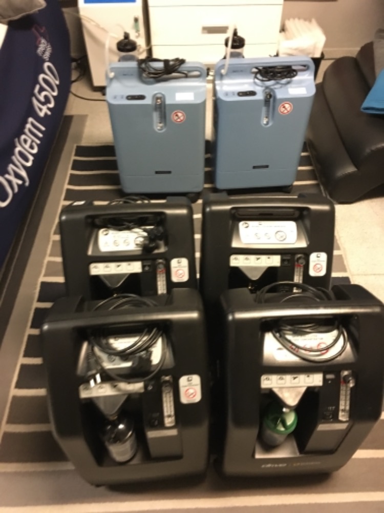 Kyslíkový koncentrátor DeVilbiss 525 TOP STAV - záruka - 2