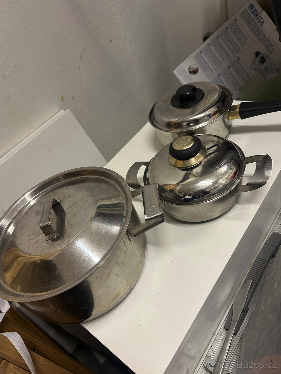 nerezové hrnce - 2