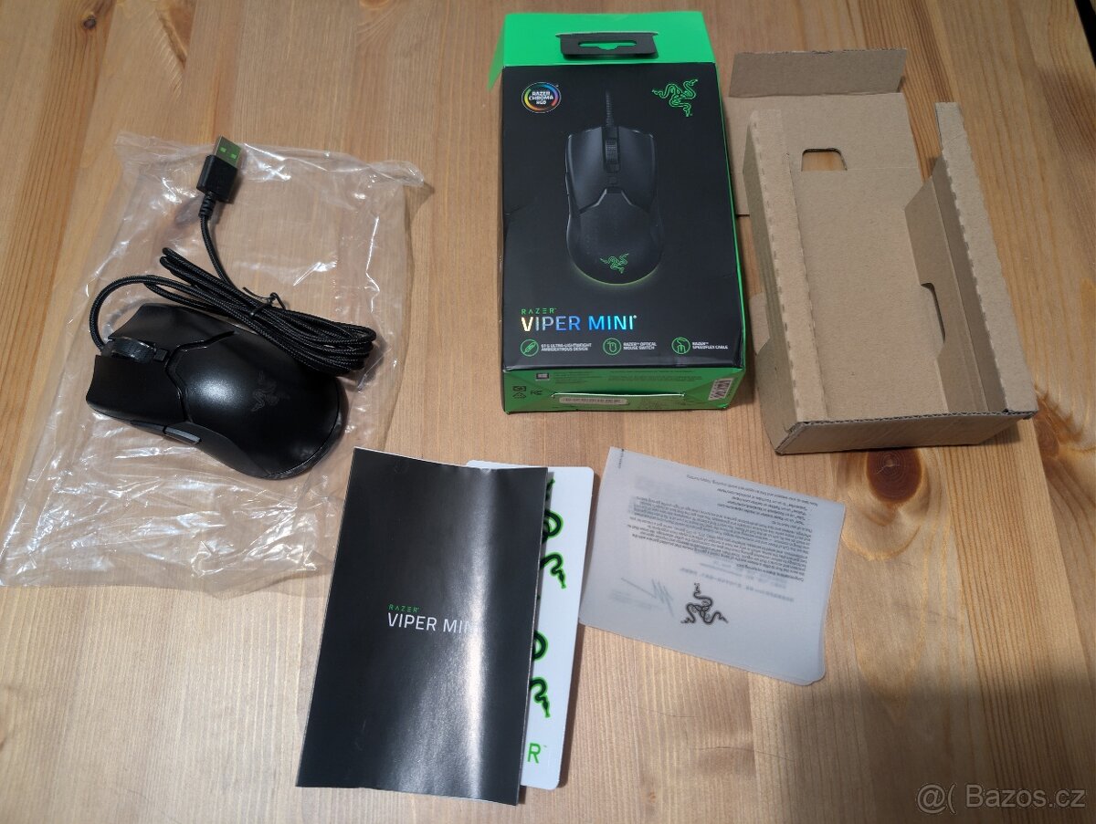 Fejková herní myš Razer Viper Mini - jen odzkoušena - 2