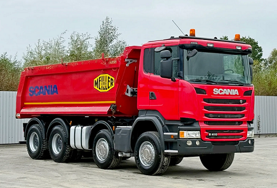 Scania R410 8x4 - vanový sklápěč - 2