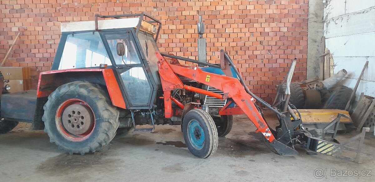 Zetor 8011 s čelním nakladačem - 2