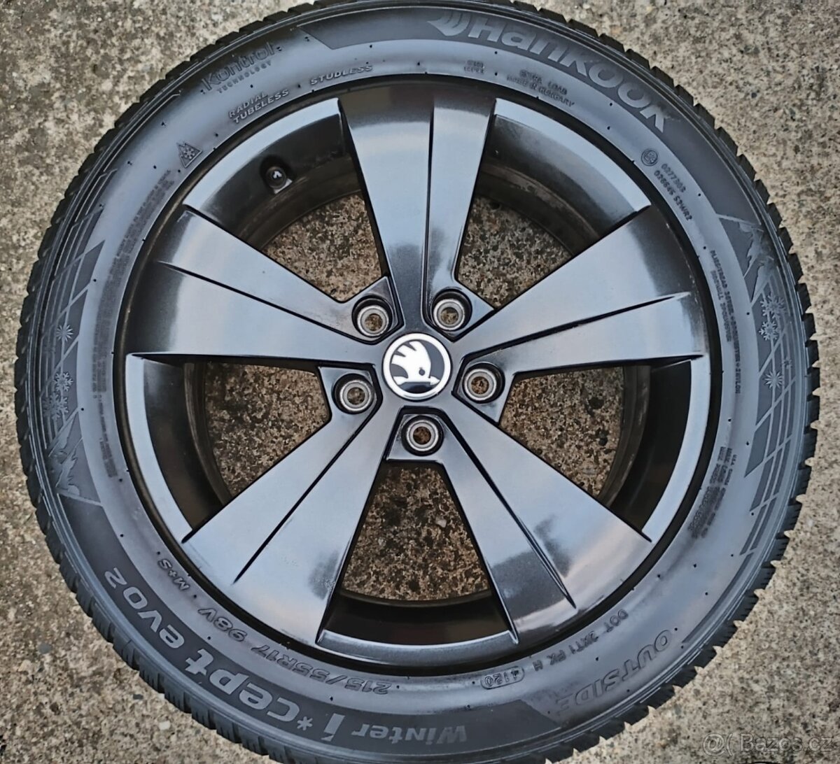 Disky originální Škoda Superb III, VW Passat B8 5x112 R17 - 2