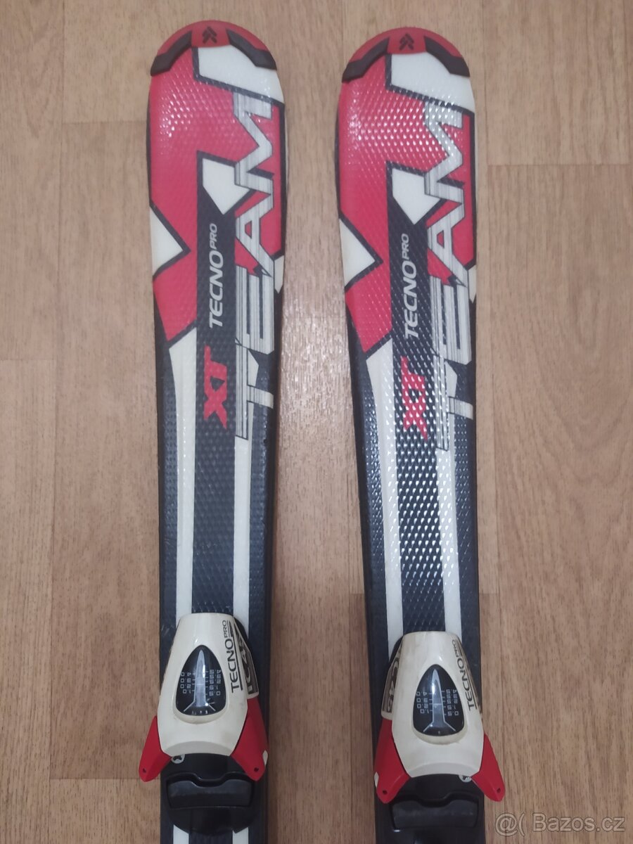 Dětské lyže, 110cm, velmi dobrý stav - 2