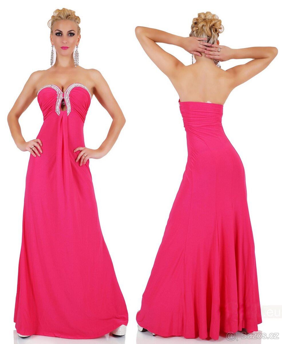 Nové společenské dlouhé šaty - 2