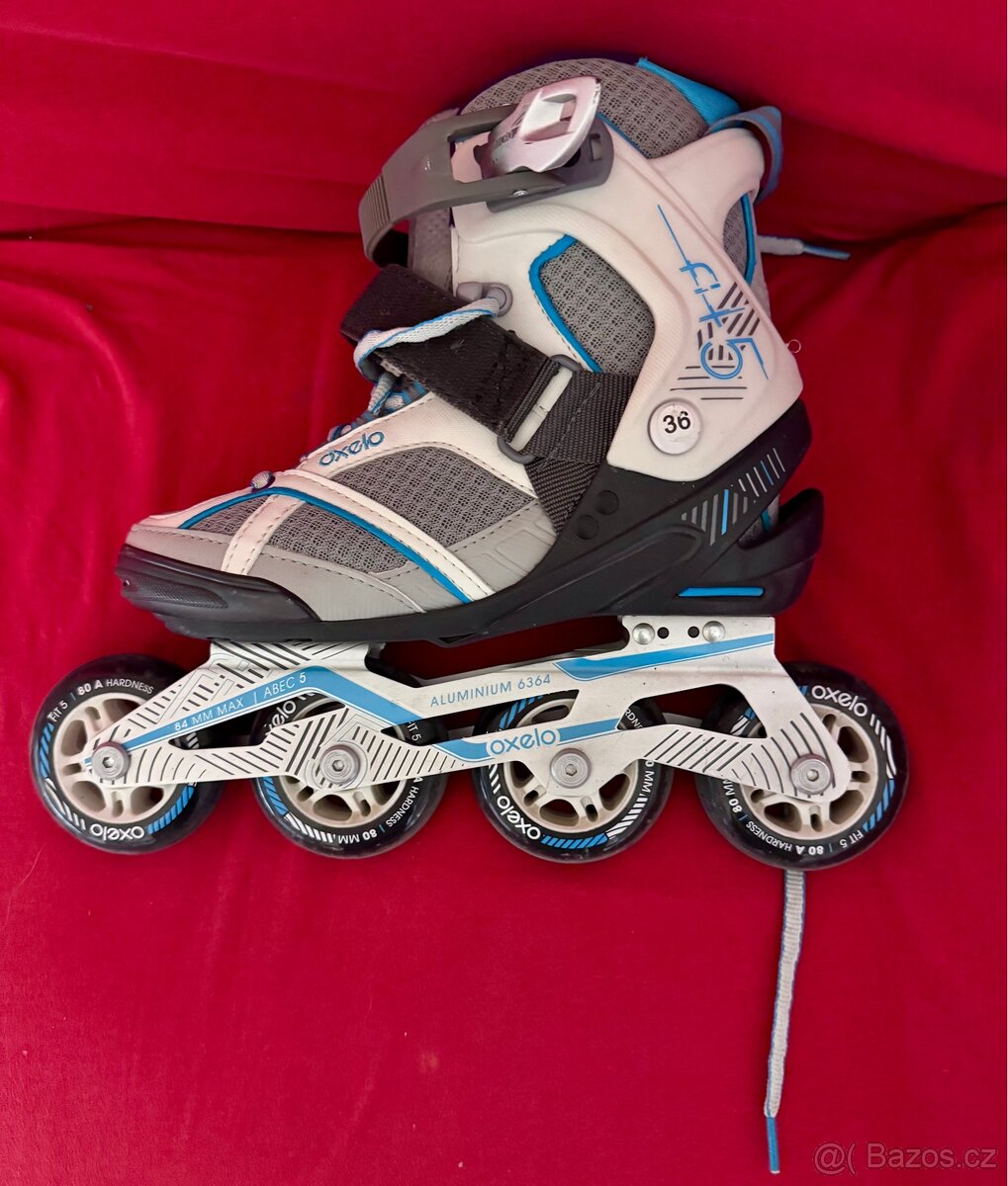 Inline brusle Oxelo + příslušenství - 2