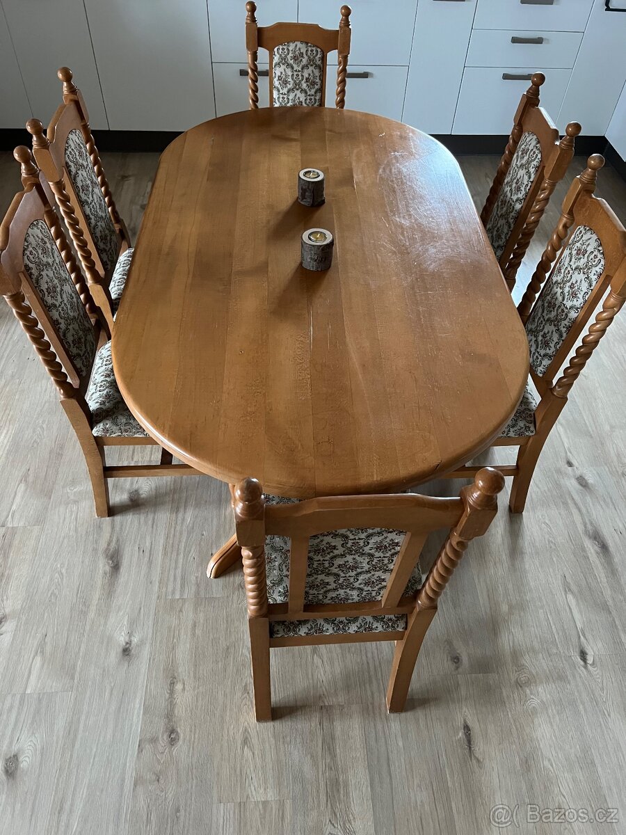 Jídelní stůl a židle - 2
