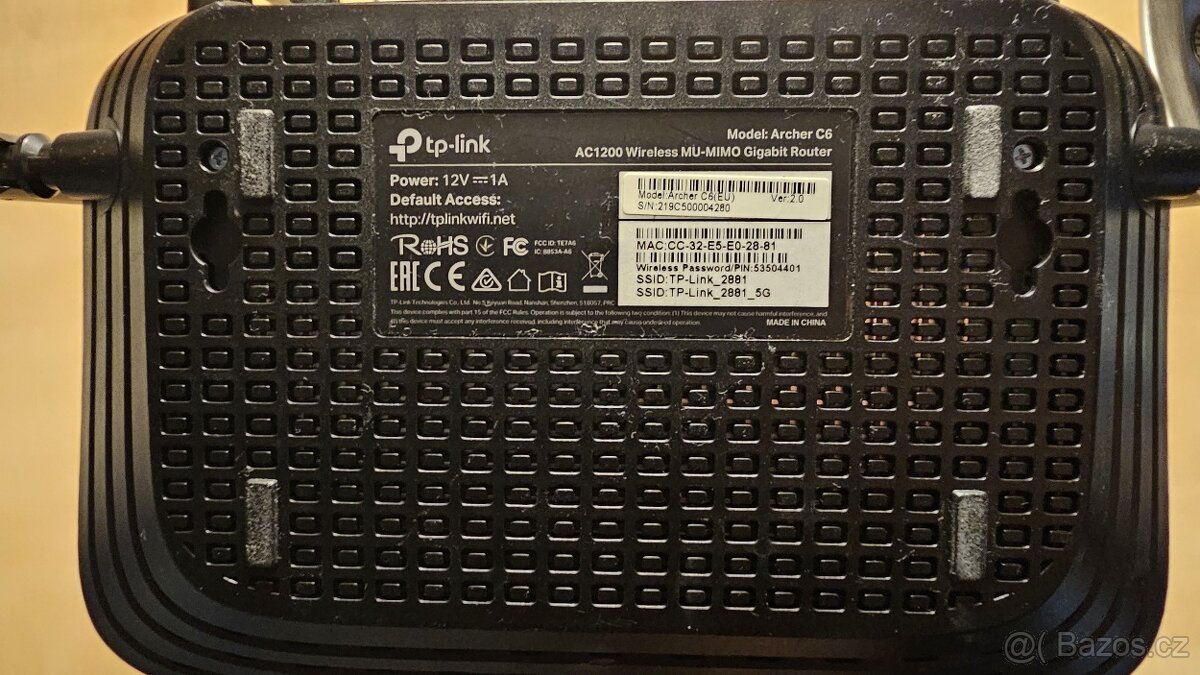 Router TP-link Archer C6 2.4GHZ/5GHz - 2