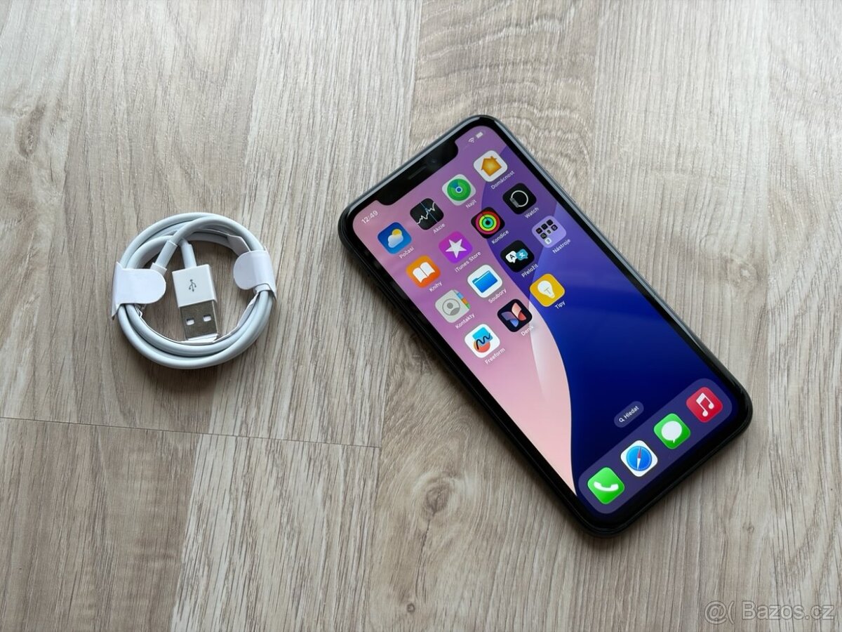 Apple iPhone Xr 64 GB Black / Černý - TOP - 2