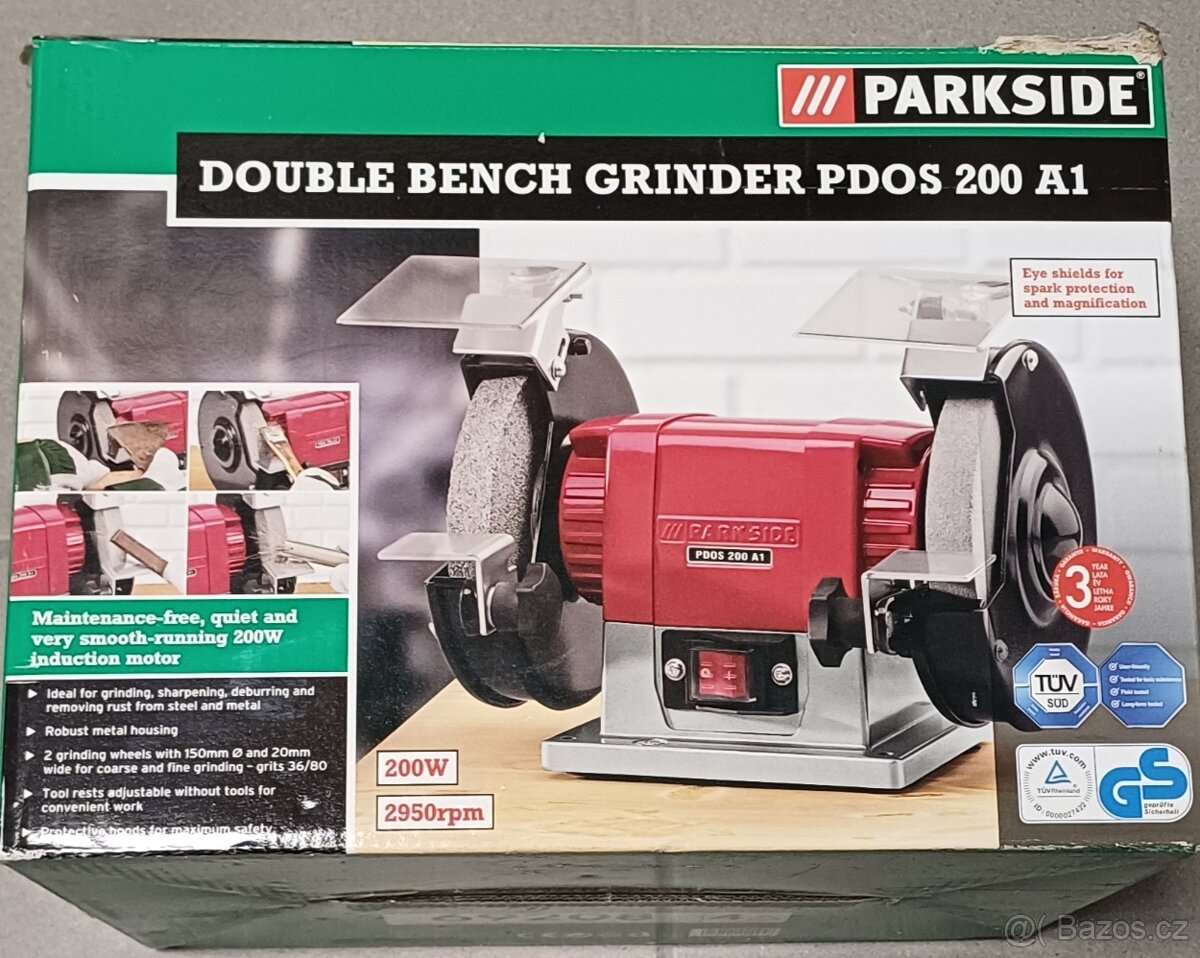 Bruska stolní dvoukotoučová - 2