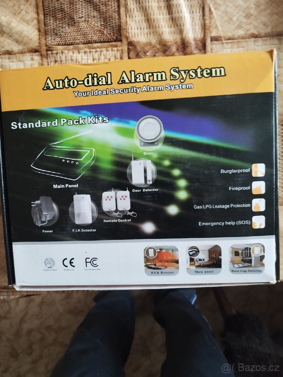 Bezdrátový alarm GSM HF-GSM03 - 2