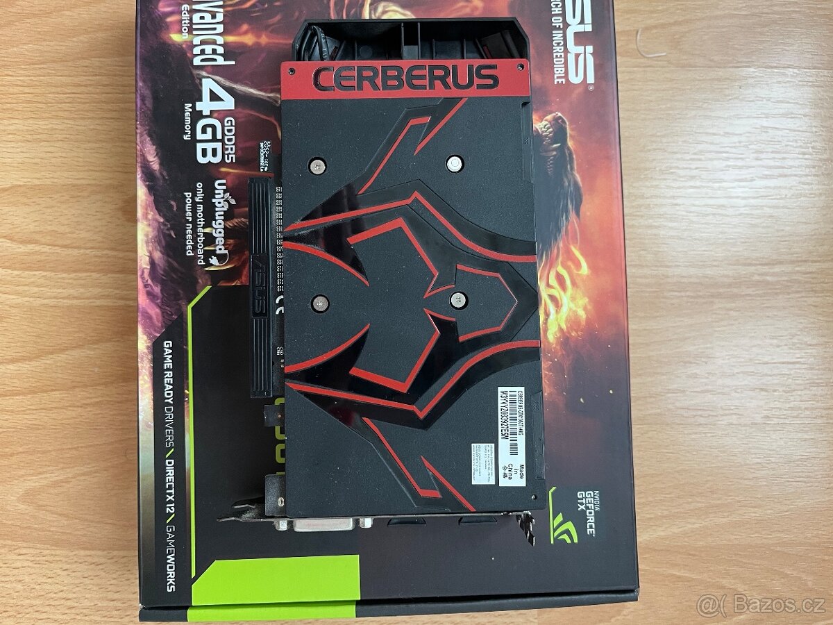 ASUS CERBERUS GTX 1050TI - 2
