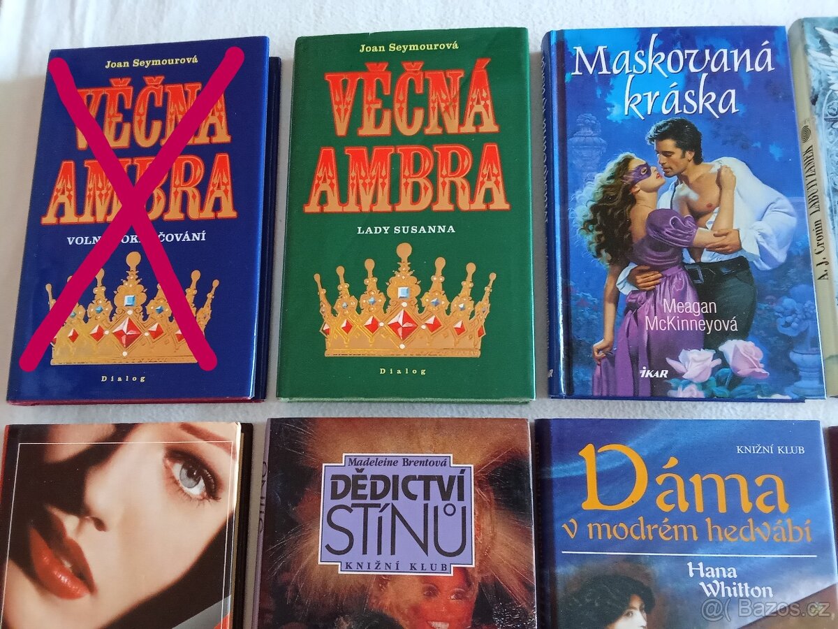 Mix knih pro ženy - 2