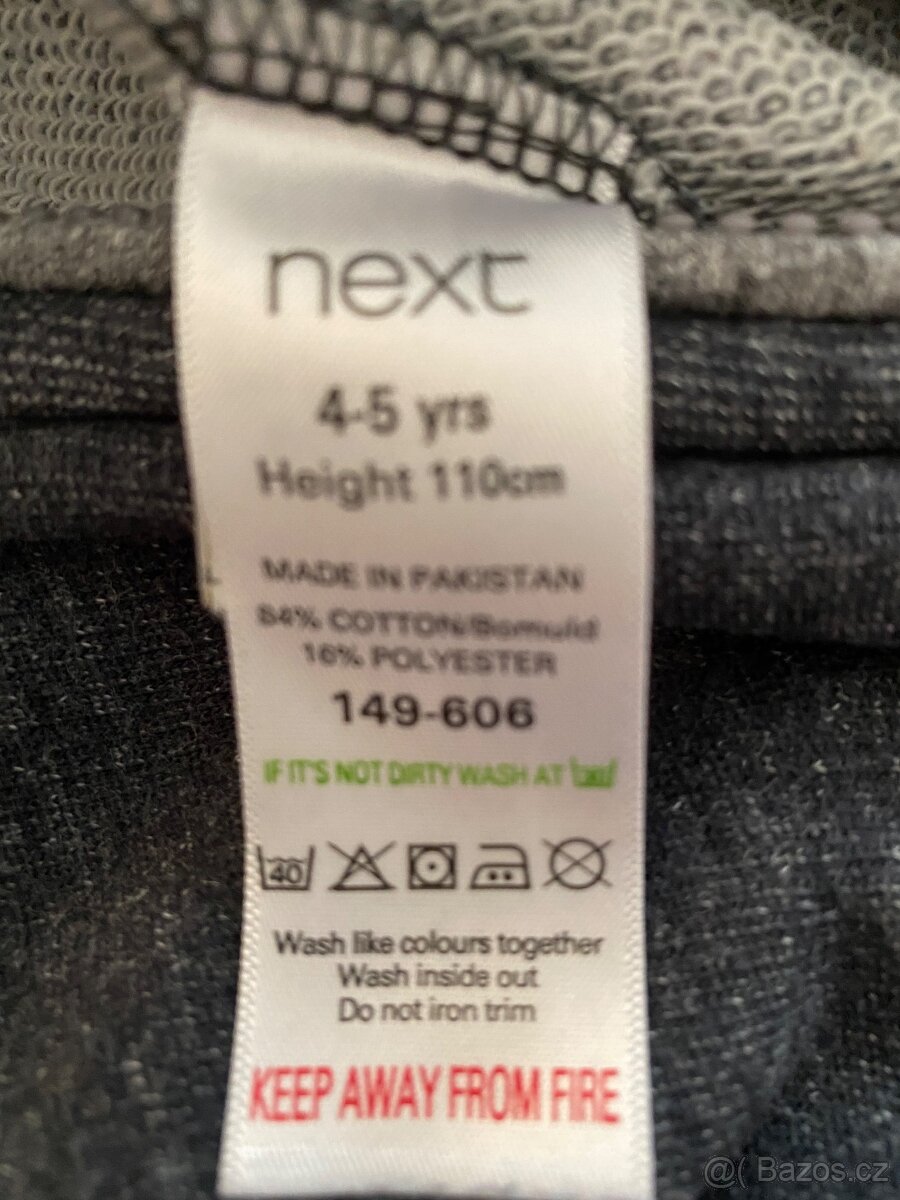 Prodám overal Next, 110 - 2
