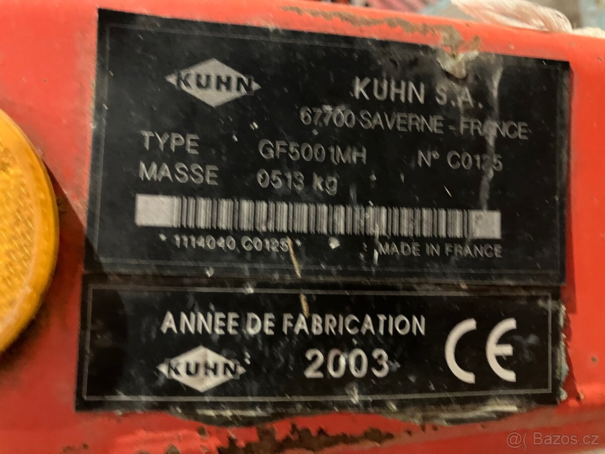 Obraceč sena Kuhn - 2