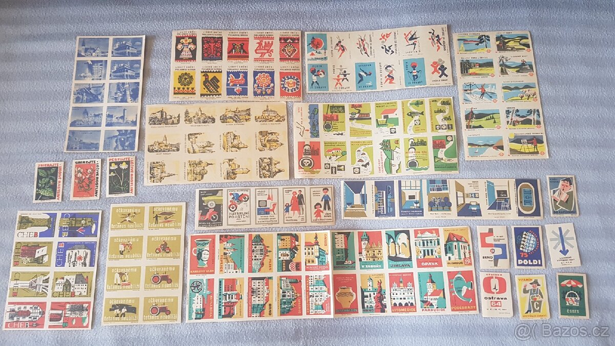 Zápalkové nálepky - 2