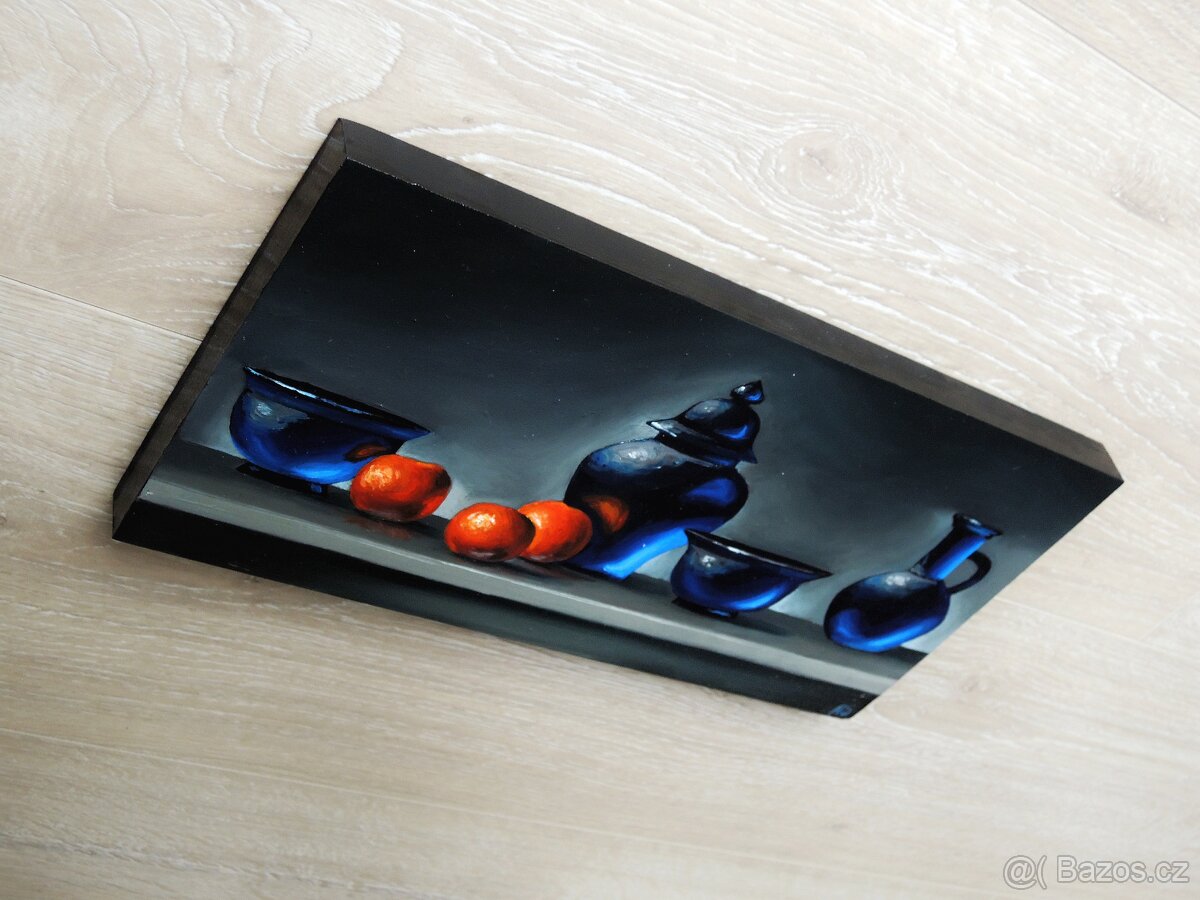 Olejomalba Kontrastní zátiší - 2