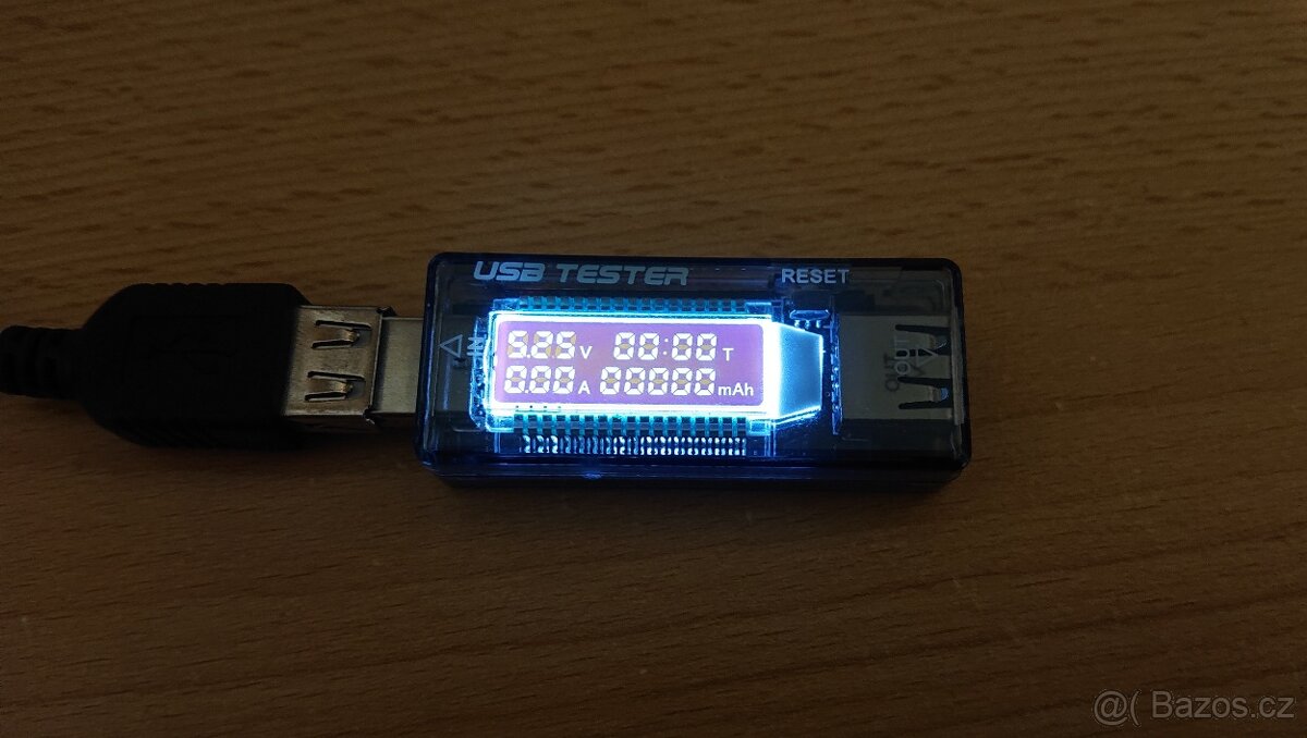 USB Tester pro měření napětí, proudu a kapacity - 2