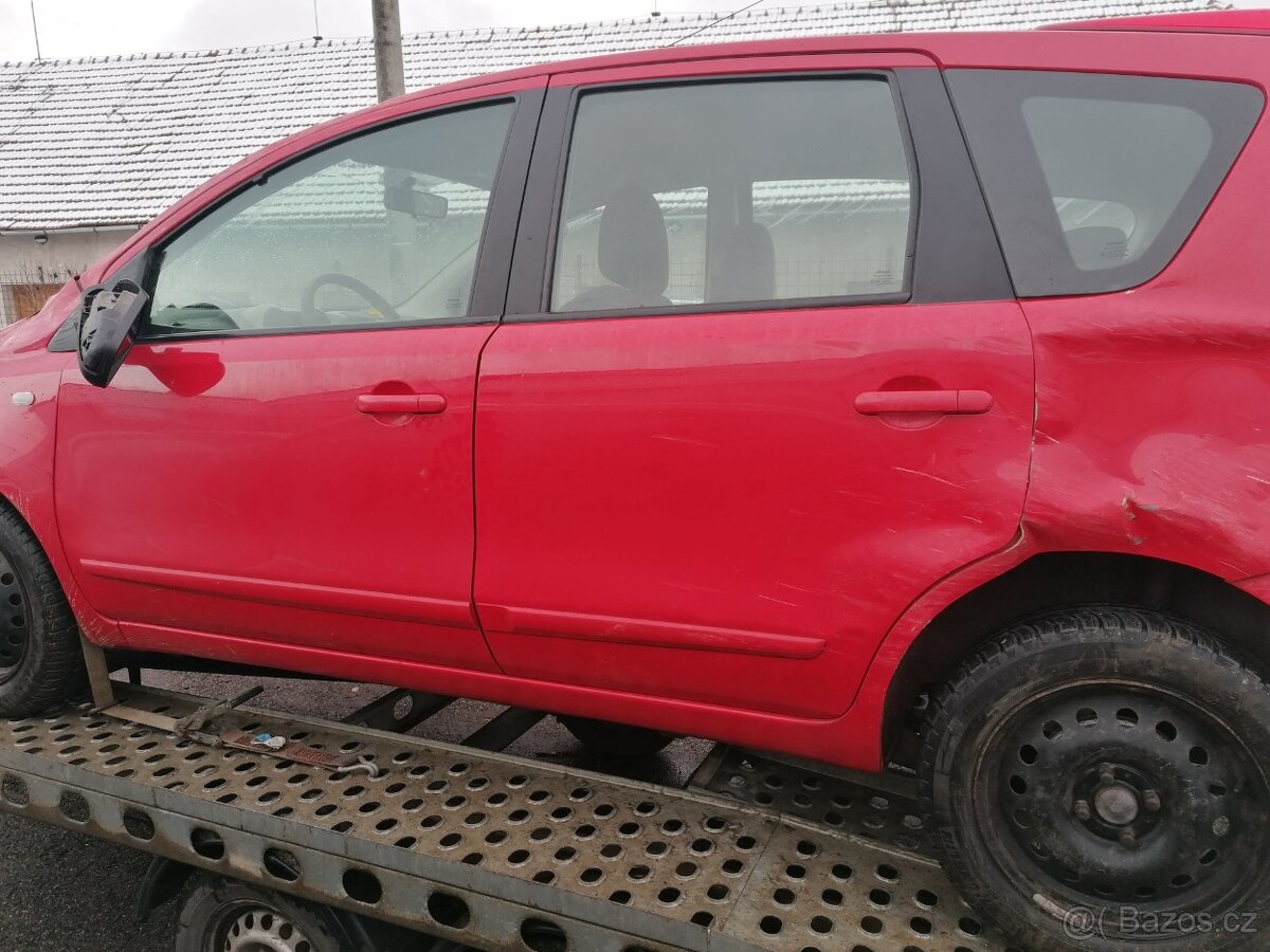 Nissan Note, 1.4i, 65kw, r.v. 2007 - 2