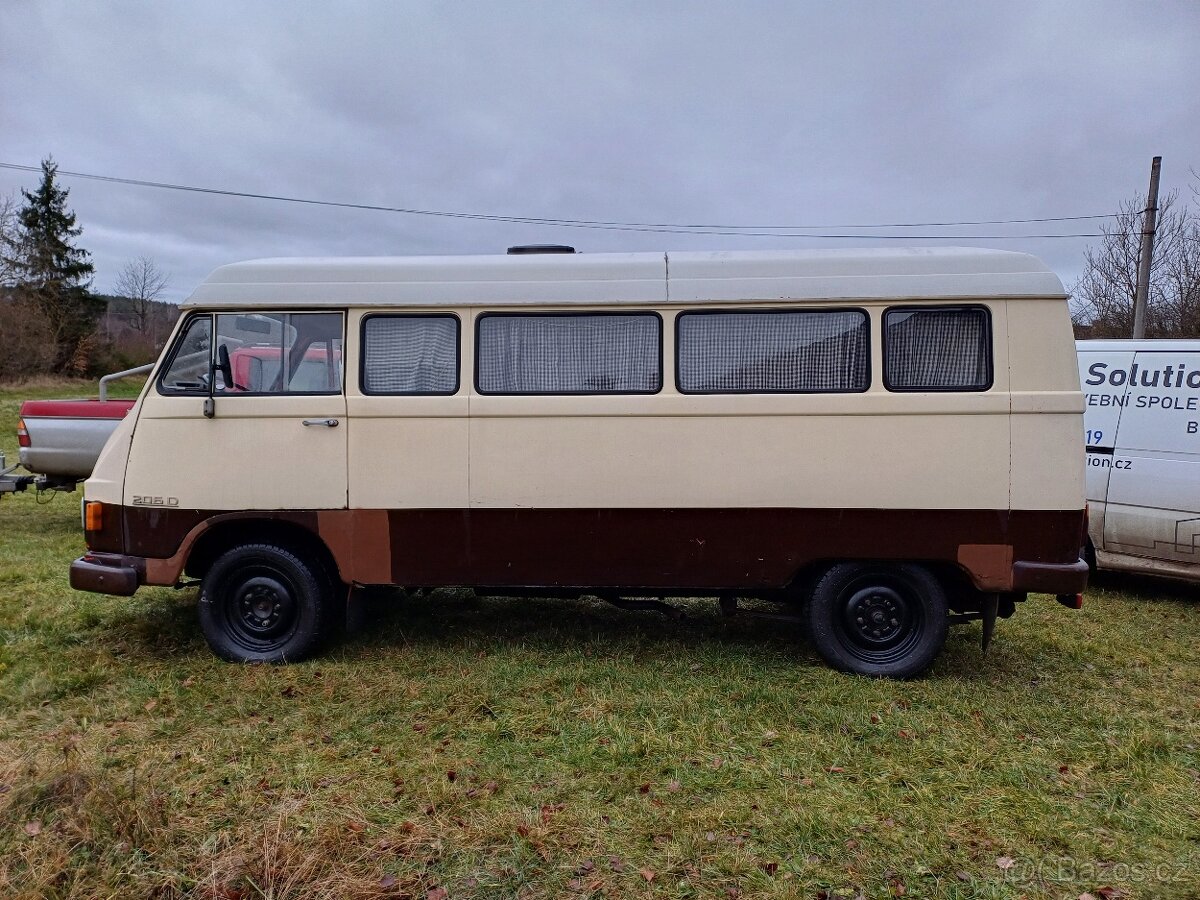 Obytný,hanomag,206d,Mercedes Benz,obytné, obytná, veterán - 2